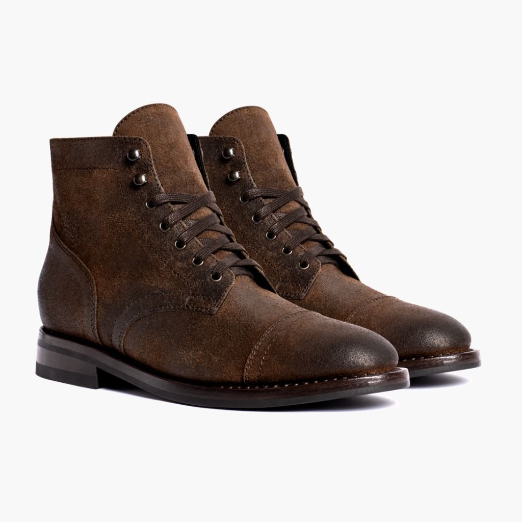 import placeholder for mens captain lace up boot mocha suede 30617419