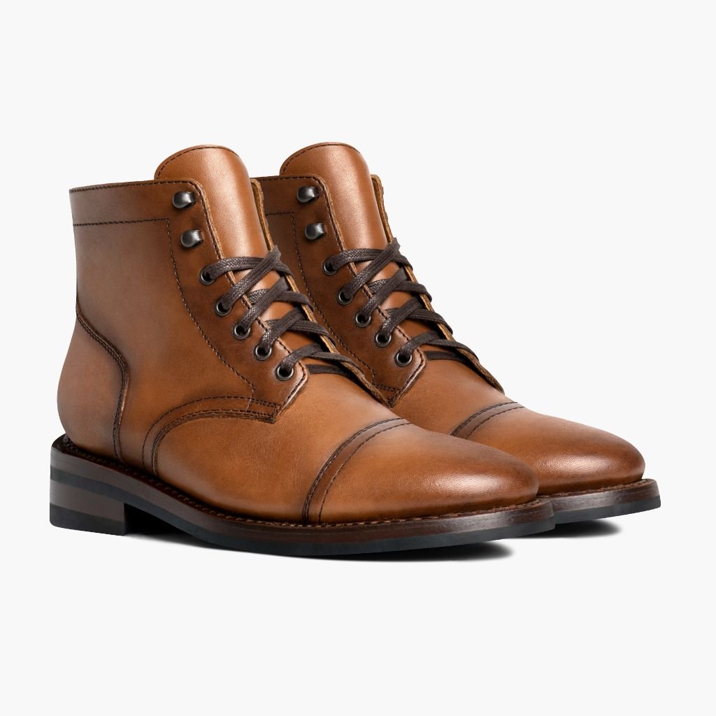 import placeholder for mens captain lace up boot toffee 30617421