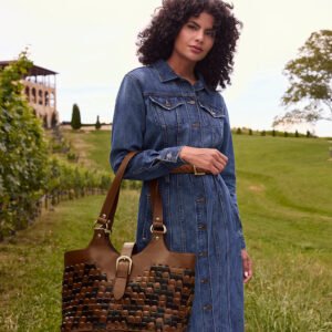pitassi tote leather link